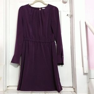 Gorgeous gem colored knee length dress